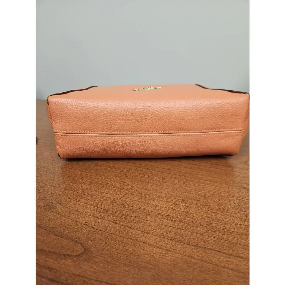 Coach Kacey Satchel Bag with crossbody strap light coral.  Beautiful